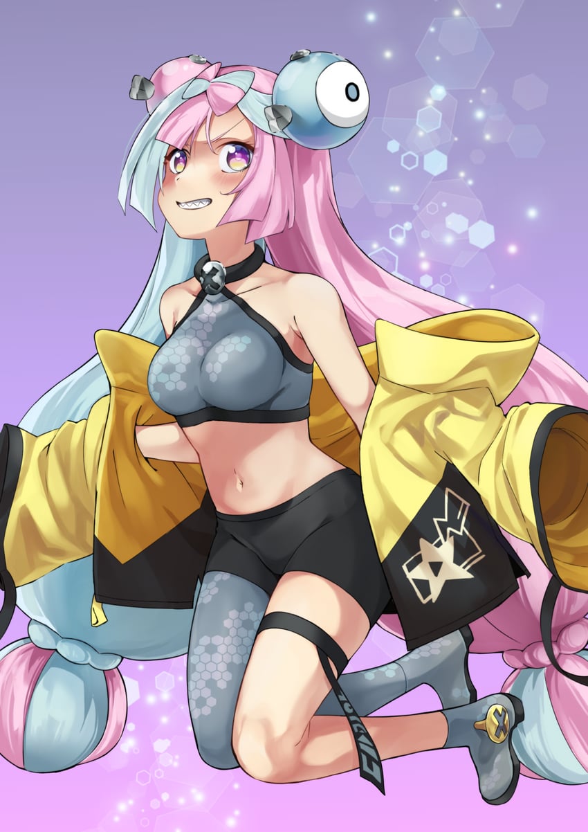 iono (pokemon and 1 more) drawn by yuuki_(nijiiro_palette)