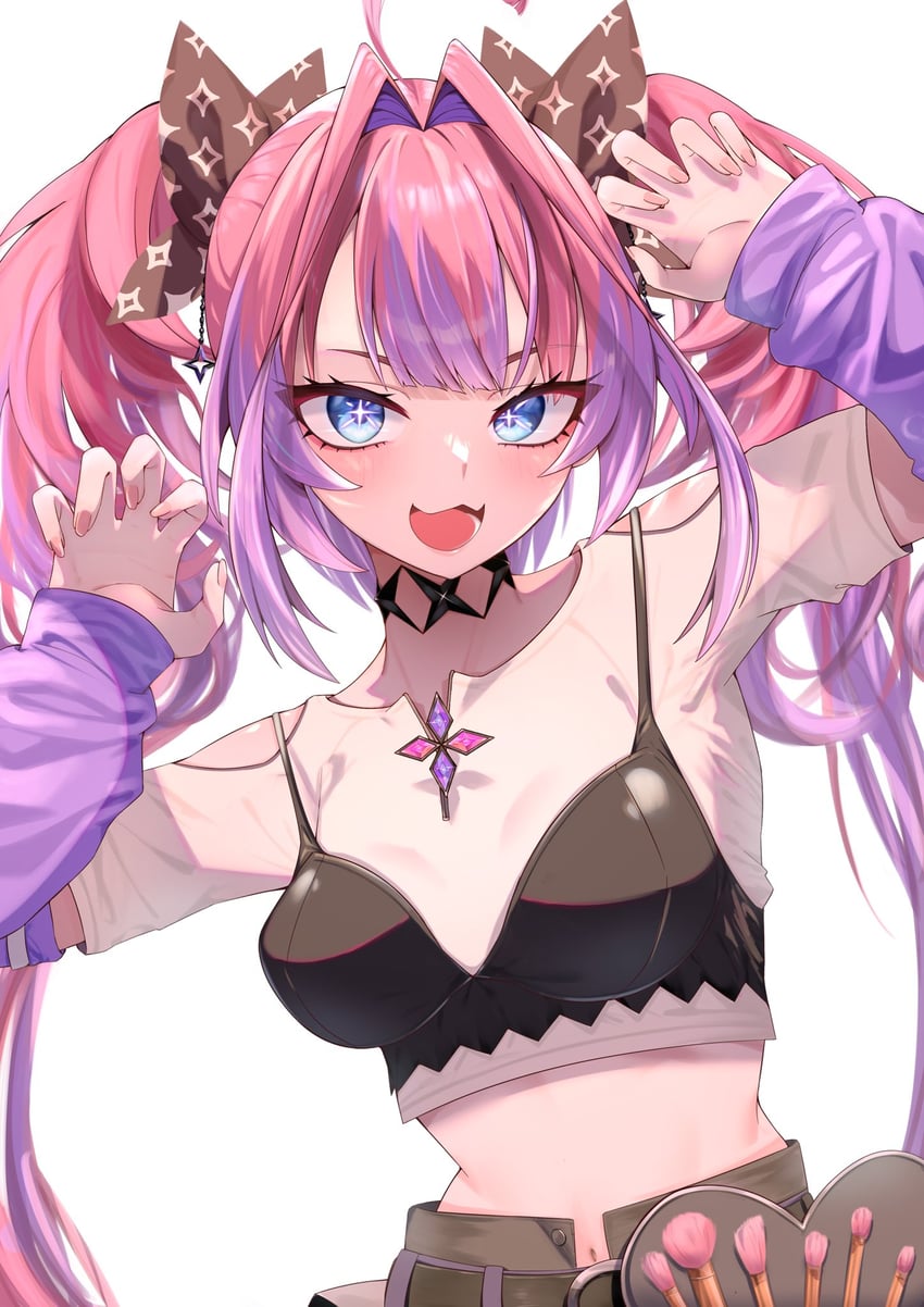kikirara vivi (hololive and 1 more) drawn by agena2e