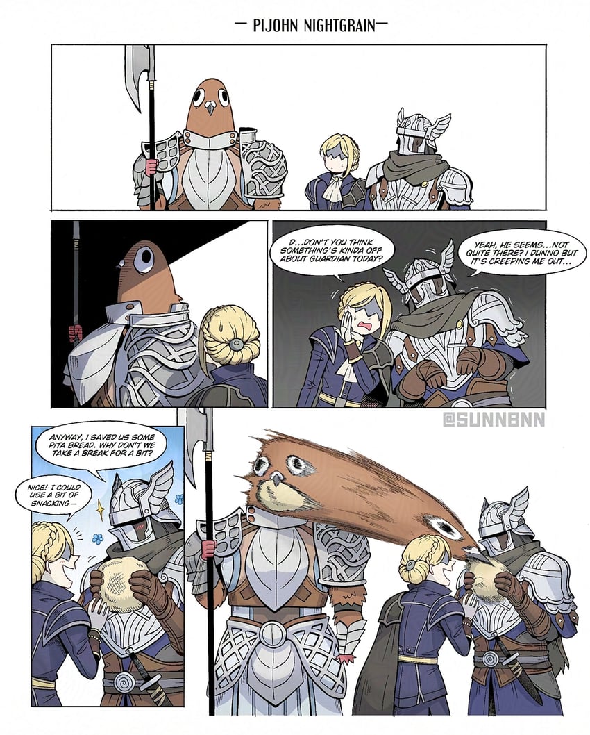 duchess, wylder, and guardian (elden ring and 1 more) drawn by sunnbnn