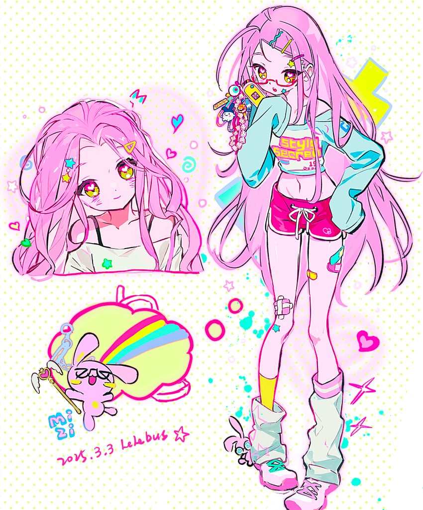 mizi and mimitchi (alien stage and 1 more) drawn by lelebus