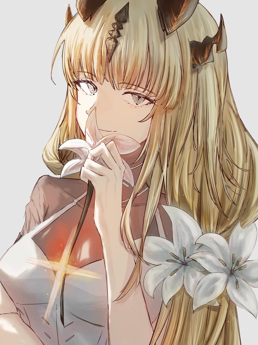 reed and reed the flame shadow (arknights) drawn by cheddar_n