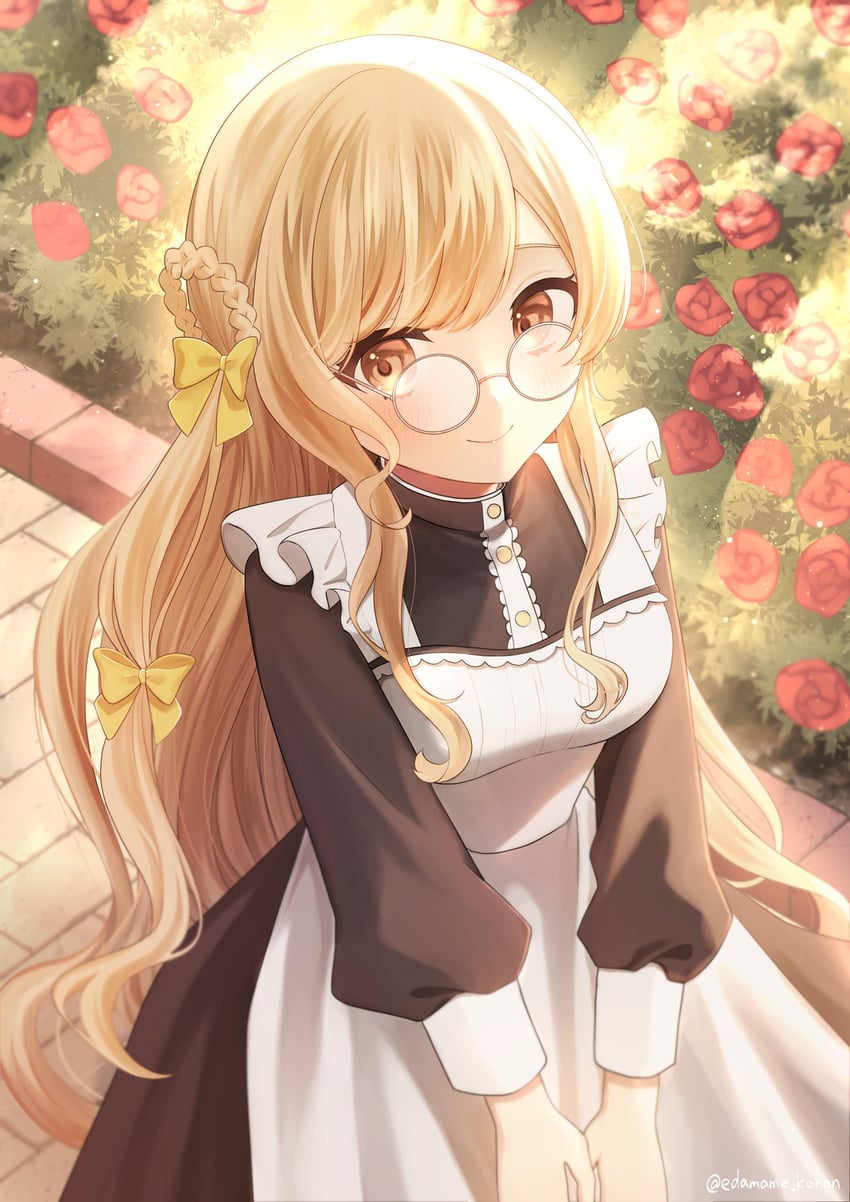 konose raku (indie virtual youtuber) drawn by edamame_koron