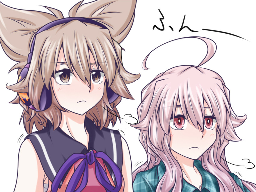 toyosatomimi no miko and hata no kokoro (touhou) drawn by benizuwai