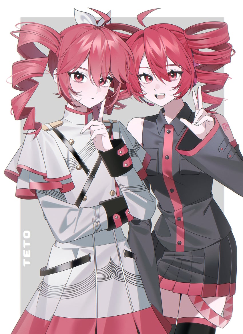 kasane teto (utau and 1 more) drawn by kiliko-san