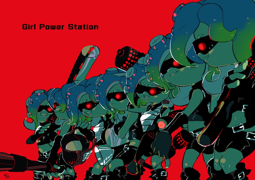 takozonesu (splatoon and 2 more) drawn by kirikuchi_riku
