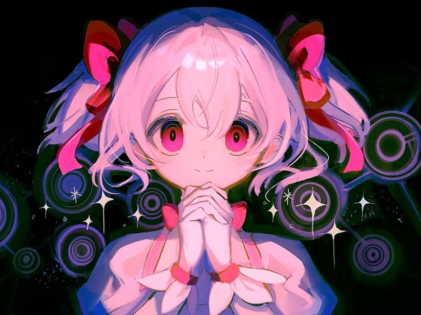 kaname madoka (mahou shoujo madoka magica) drawn by momosu_momo