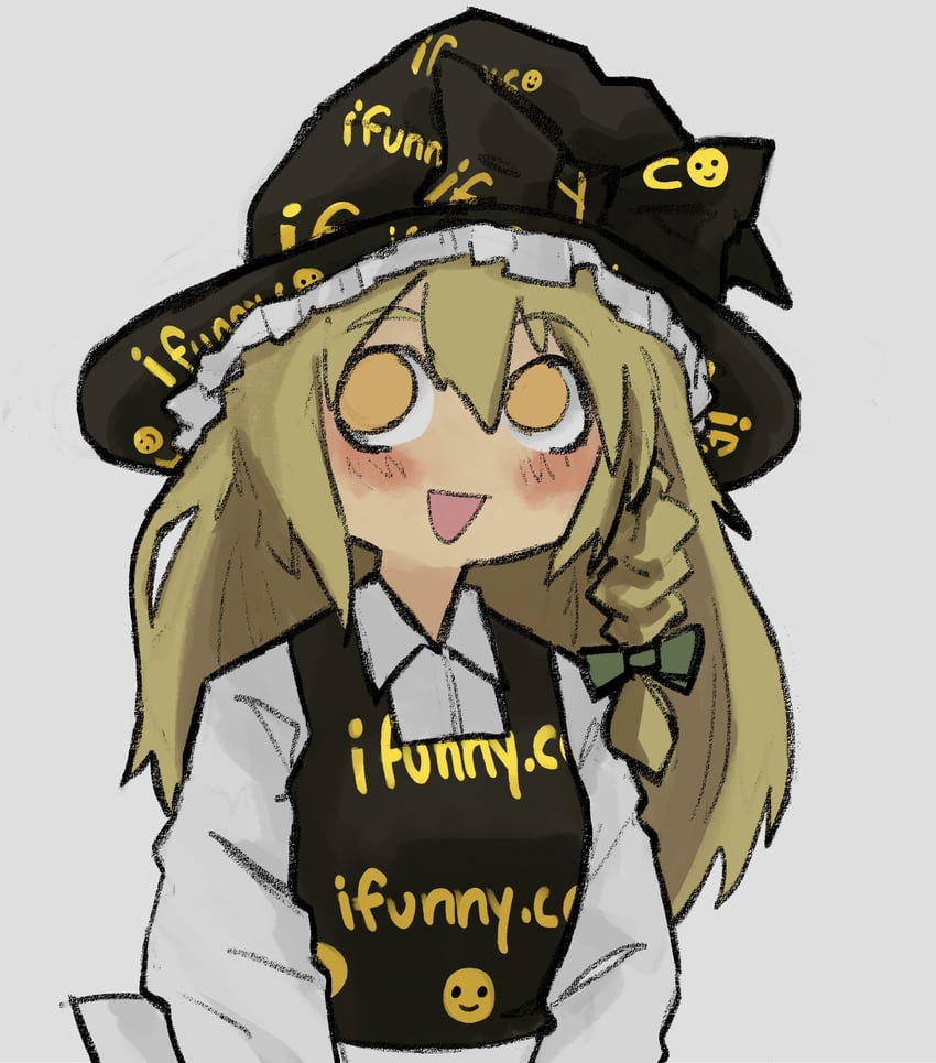 kirisame marisa (touhou and 1 more) drawn by squidmiku