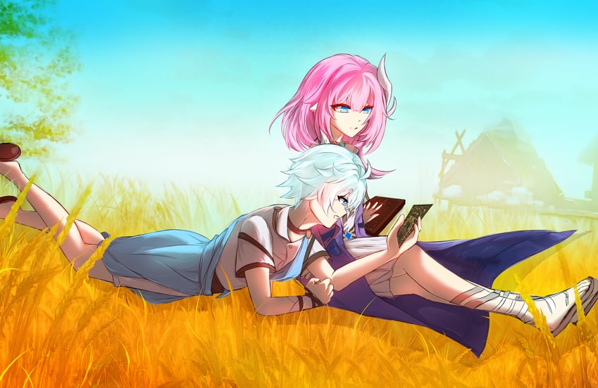 phainon and cyrene (honkai and 1 more) drawn by chenguang53745