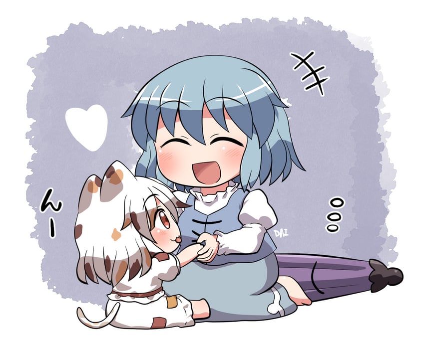 tatara kogasa and goutokuji mike (touhou) drawn by rokugou_daisuke