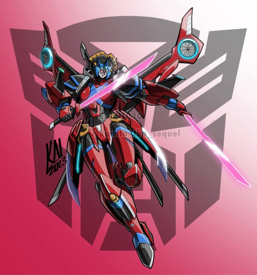 windblade (transformers) drawn by kairito10