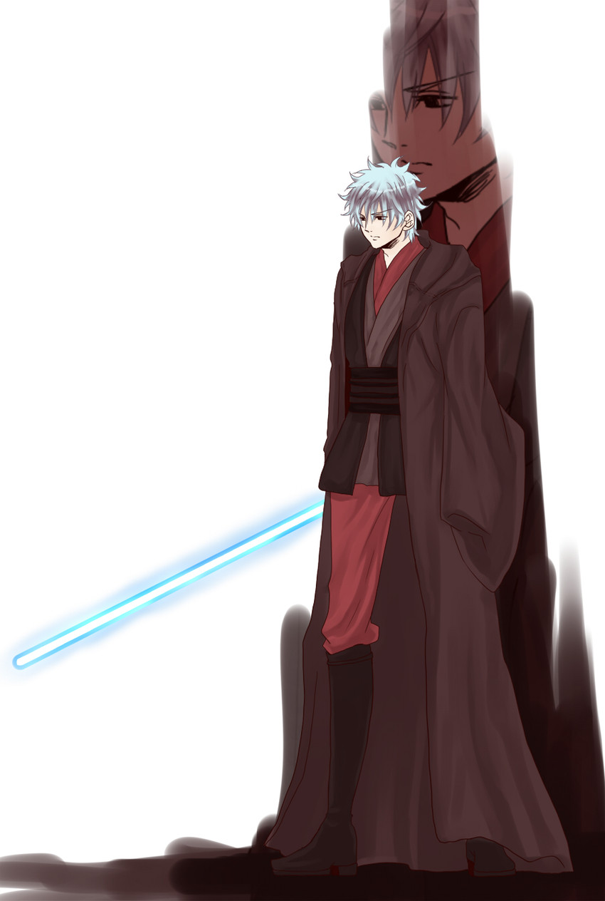 sakata gintoki (gintama and 1 more) drawn by matano_maya