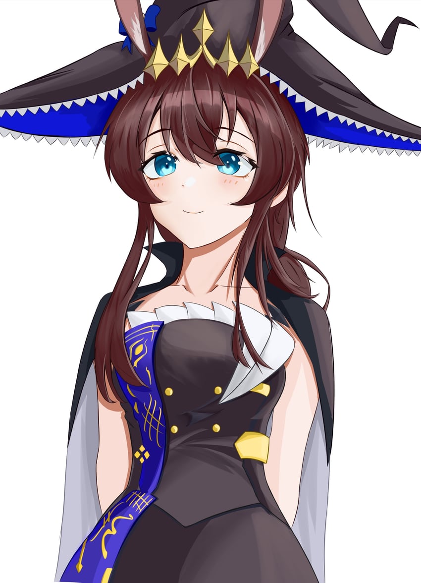 amiya (arknights and 1 more) drawn by dio_ren_bi_li