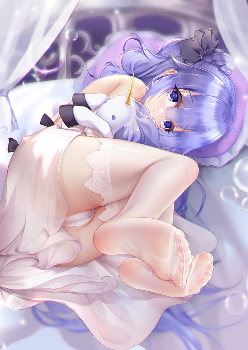 unicorn (azur lane) drawn by kamue