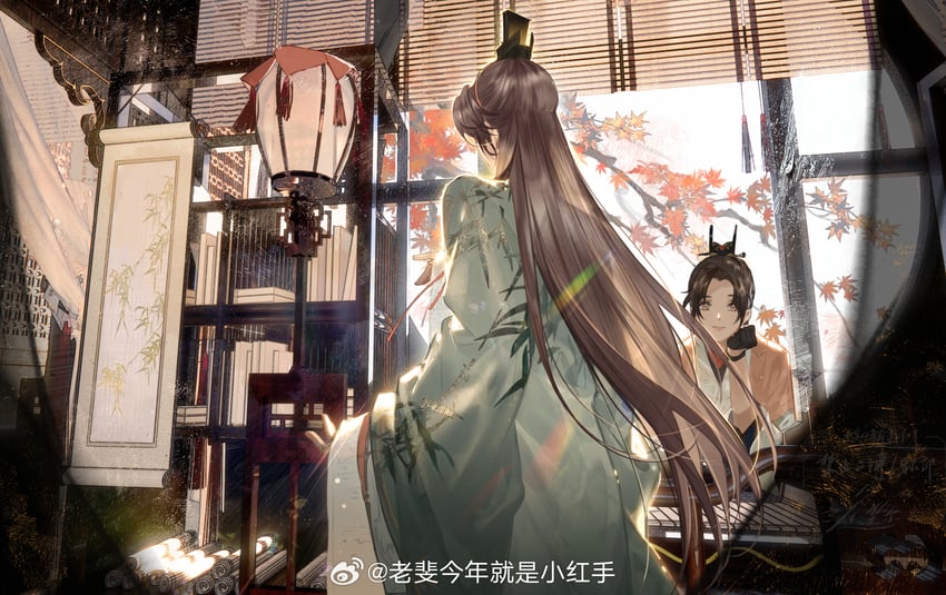guanglingwang and yuan ji (code: kite) drawn by lao_fei_jinnian_jiushi_xiao_hong_shou
