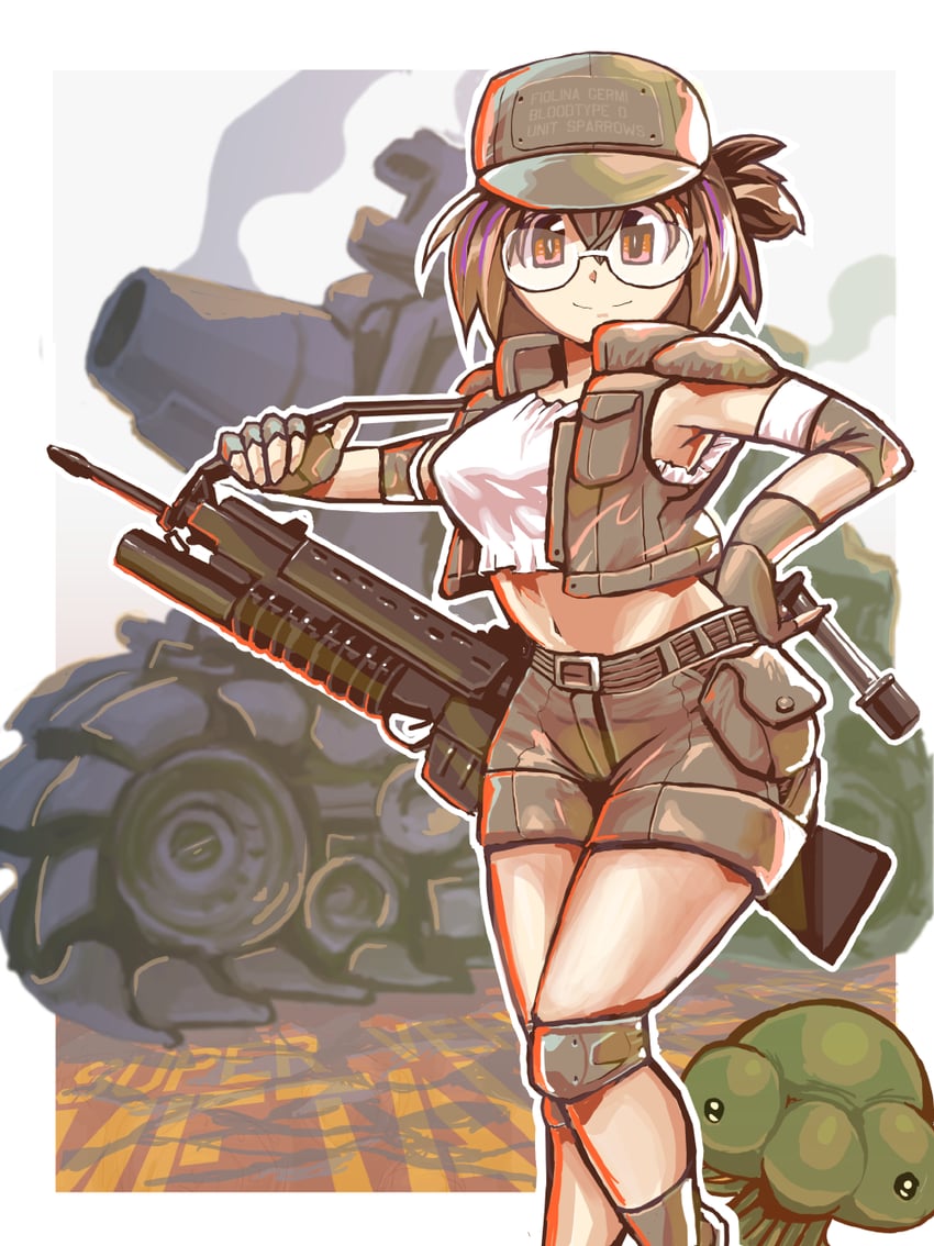 fio germi and mars people (metal slug) drawn by phlogiston_drow
