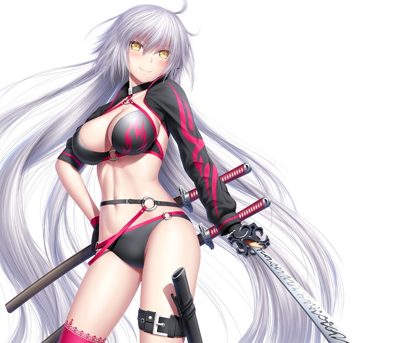 jeanne d'arc alter (fate and 1 more) drawn by masatoki