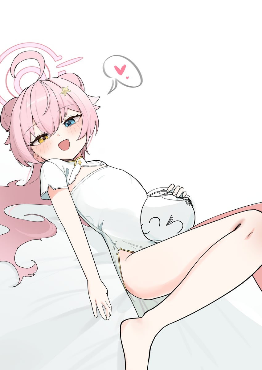 sensei, doodle sensei, and hoshino (blue archive) drawn by high_(hgih)