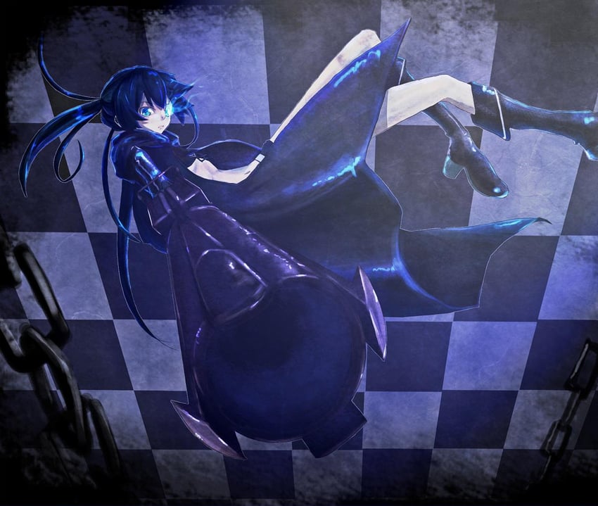black rock shooter (black rock shooter) drawn by jinguu_(4839ms)