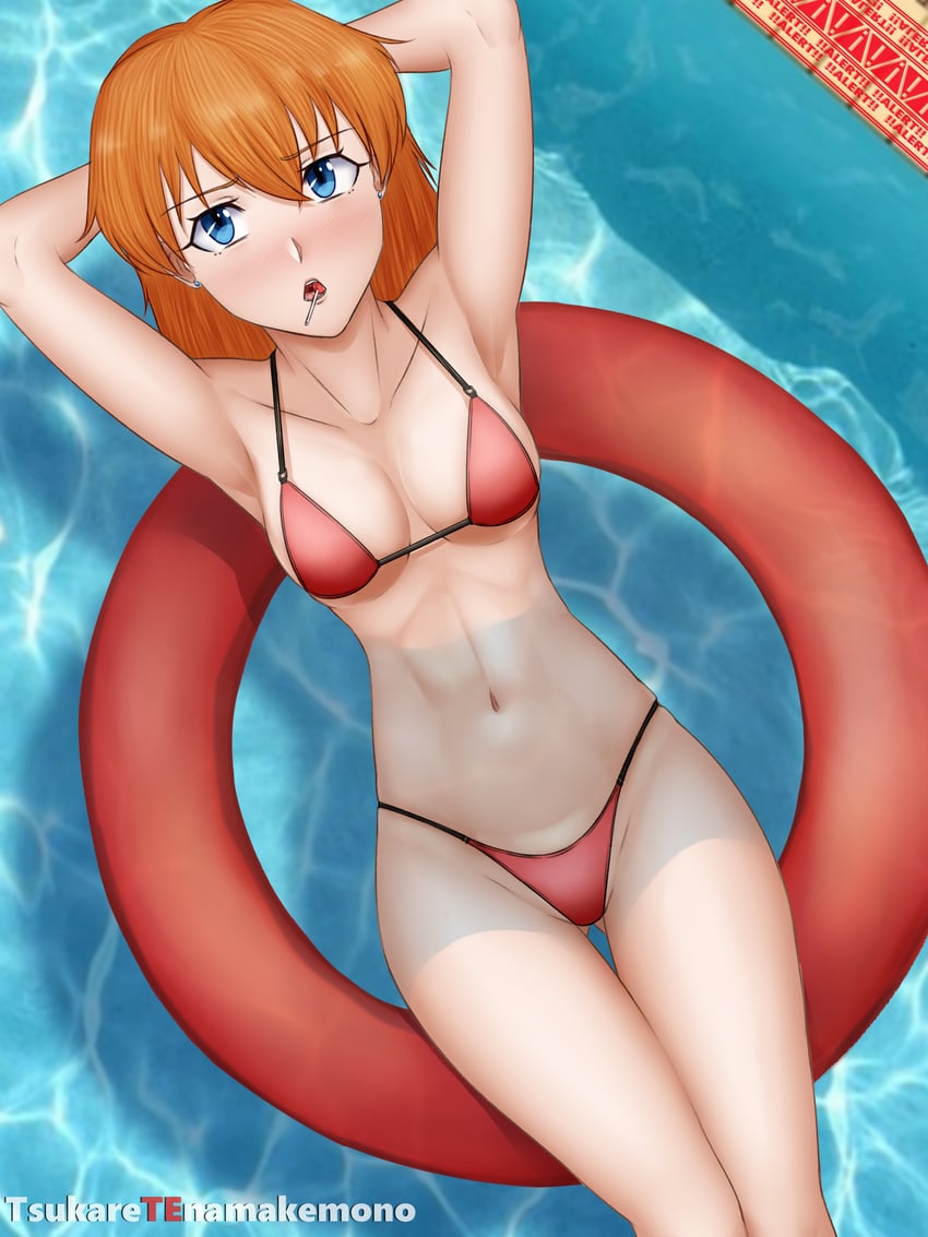 souryuu asuka langley (neon genesis evangelion) drawn by tsukare_(ttsukae)