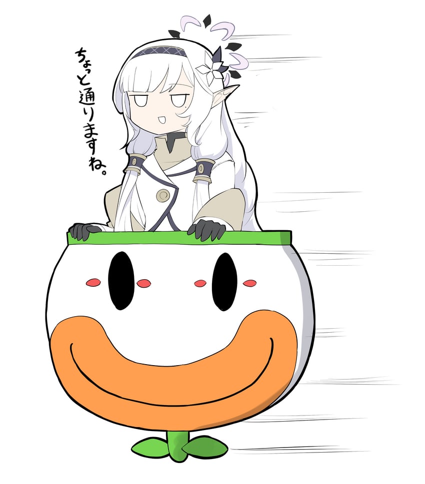 himari and koopa clown car (blue archive and 3 more) drawn by nubebenbe