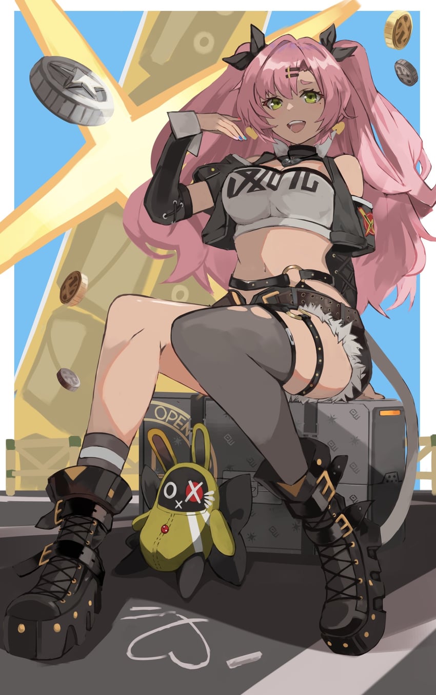 nicole demara and amillion (zenless zone zero) drawn by yuki_(user_hvtx5583)