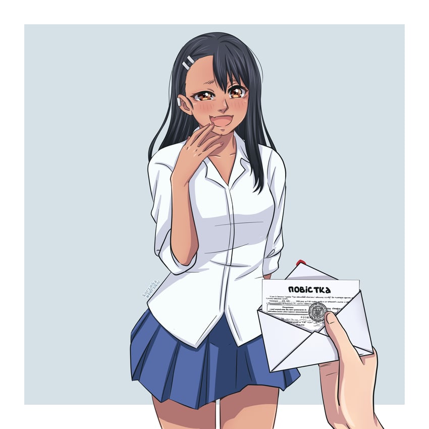 nagatoro hayase (ijiranaide nagatoro-san) drawn by korzynka_persykiv