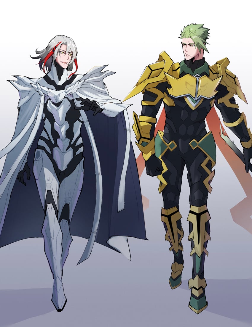 achilles and odysseus (fate and 1 more) drawn by haruakira