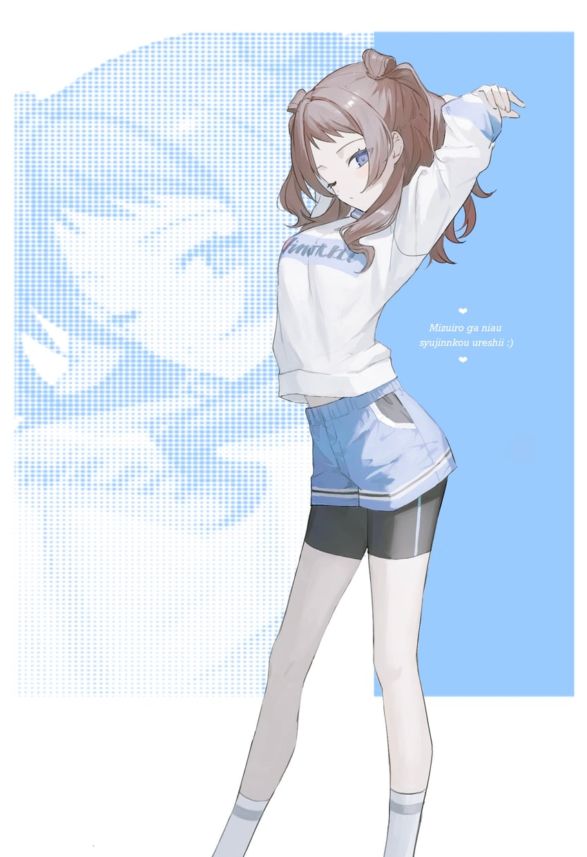 hanami saki (idolmaster and 1 more) drawn by hai_(haihki)