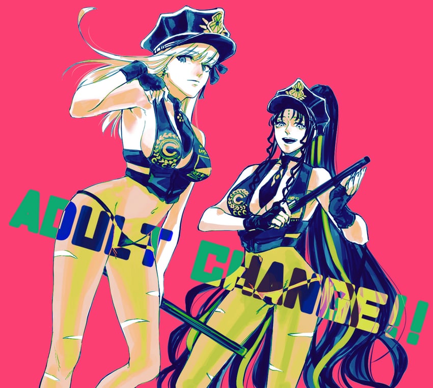 kama and sessyoin kiara (fate and 1 more) drawn by fuse_(2sau3)
