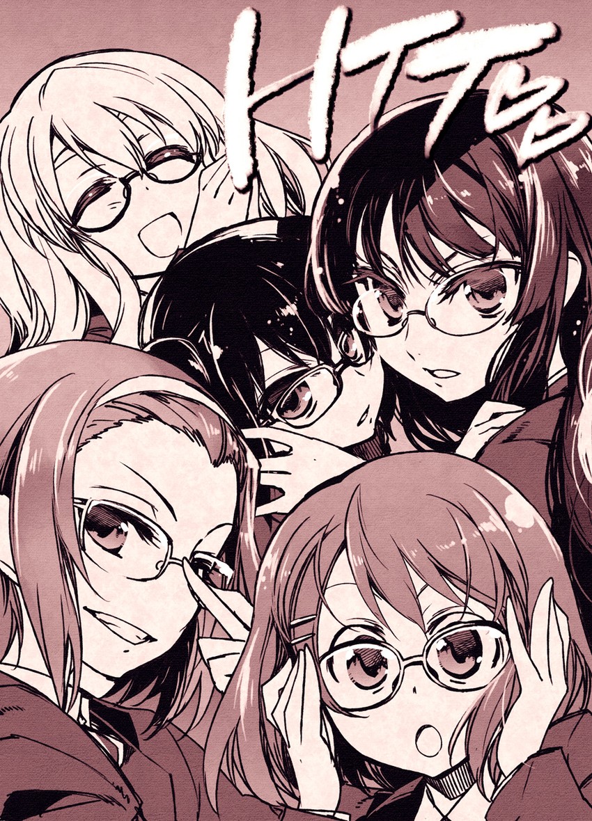 akiyama mio, nakano azusa, hirasawa yui, tainaka ritsu, and kotobuki tsumugi (k-on!) drawn by ishida_akira