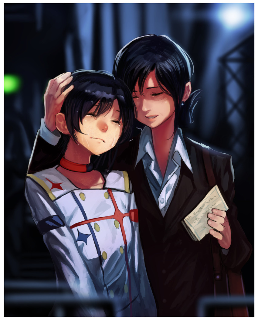 kisaragi chihaya and kisaragi chigusa (idolmaster and 1 more) drawn by bukimi_isan