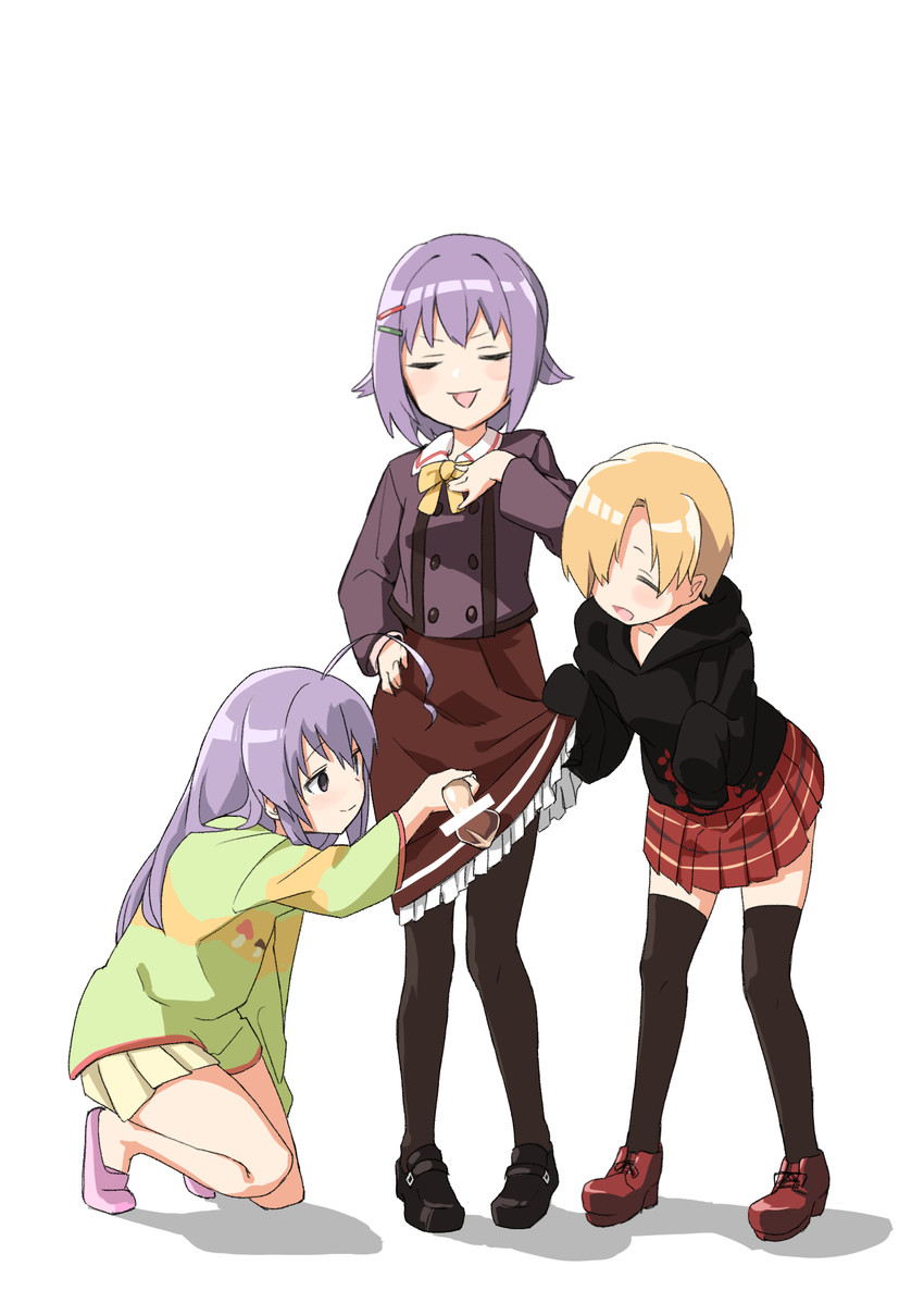 shirasaka koume, koshimizu sachiko, and hoshi syoko (idolmaster and 1 more) drawn by muchi_maro