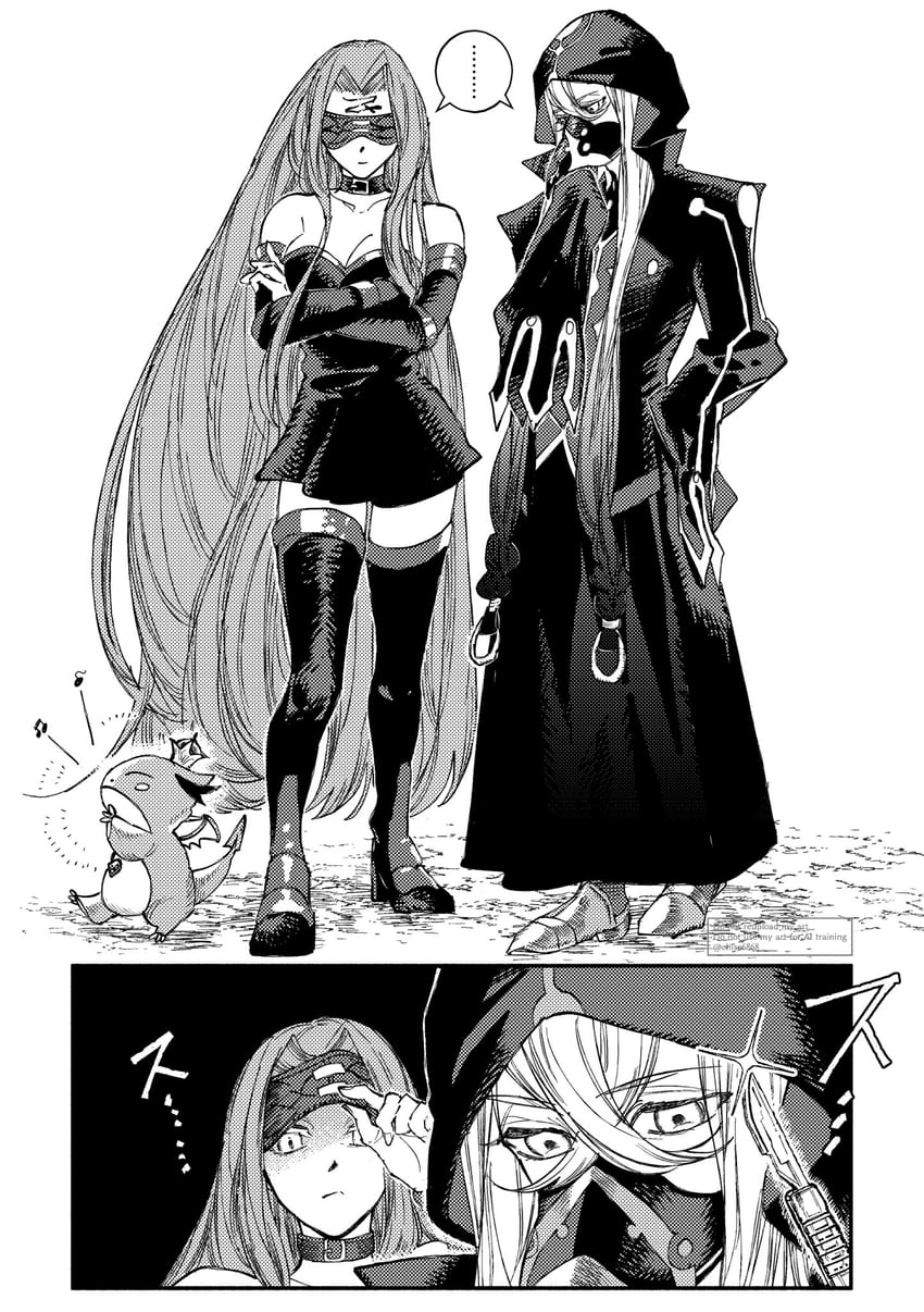 medusa and asclepius (fate and 1 more) drawn by chise6868