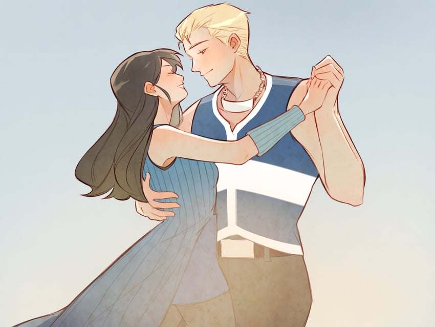 rinoa heartilly and seifer almasy (final fantasy and 1 more) drawn by mmariesr