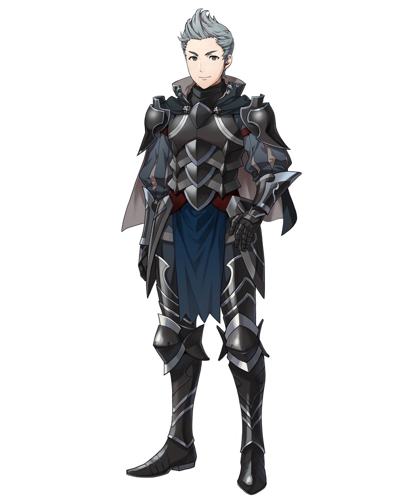 silas (fire emblem and 2 more) drawn by indesign