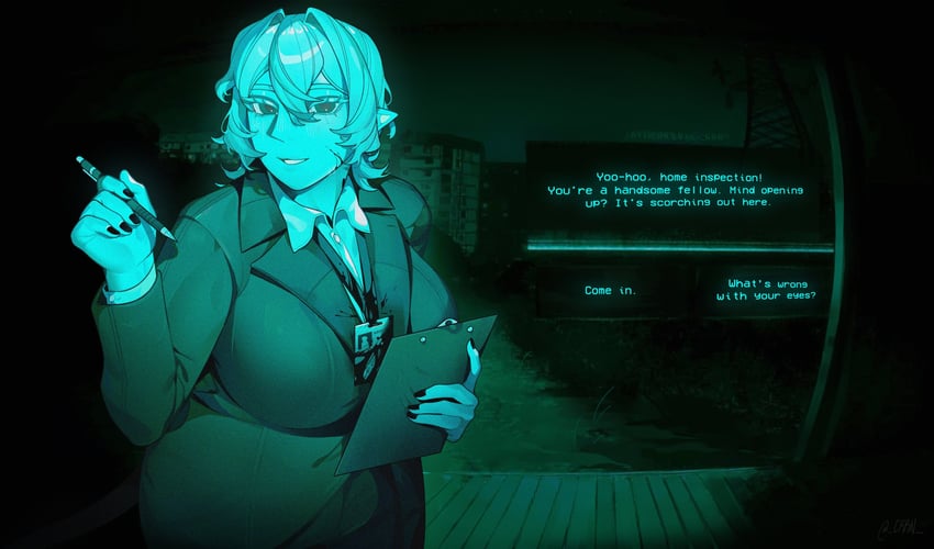 nurse (original and 1 more) drawn by crrn