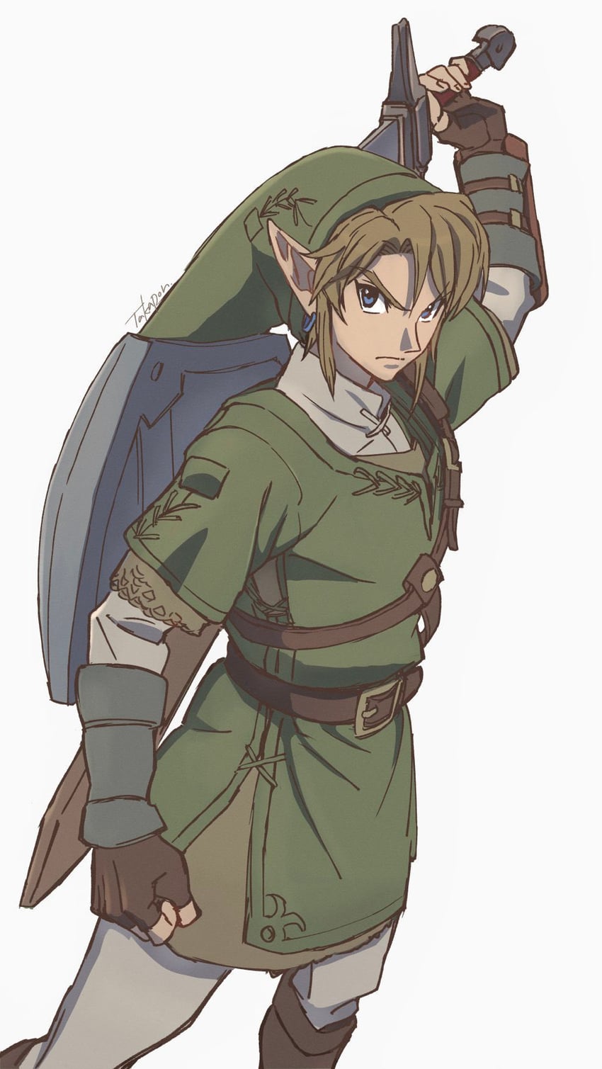 link (the legend of zelda and 1 more) drawn by takapon-o-ji