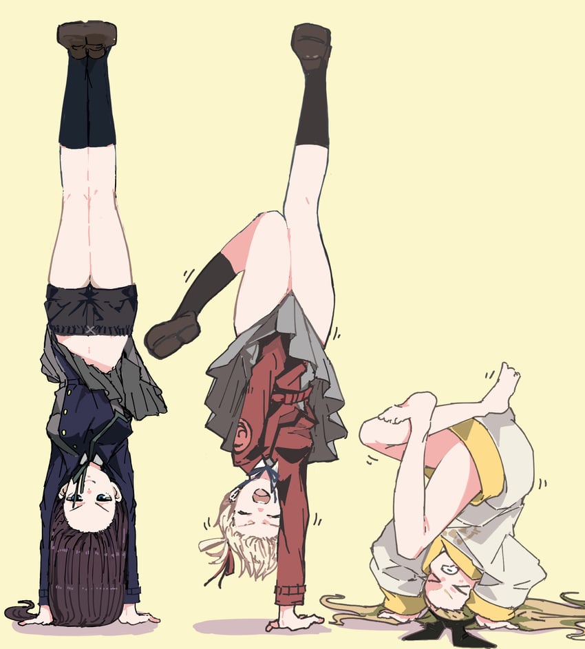 nishikigi chisato, inoue takina, and kurumi (lycoris recoil) drawn by panyatteria