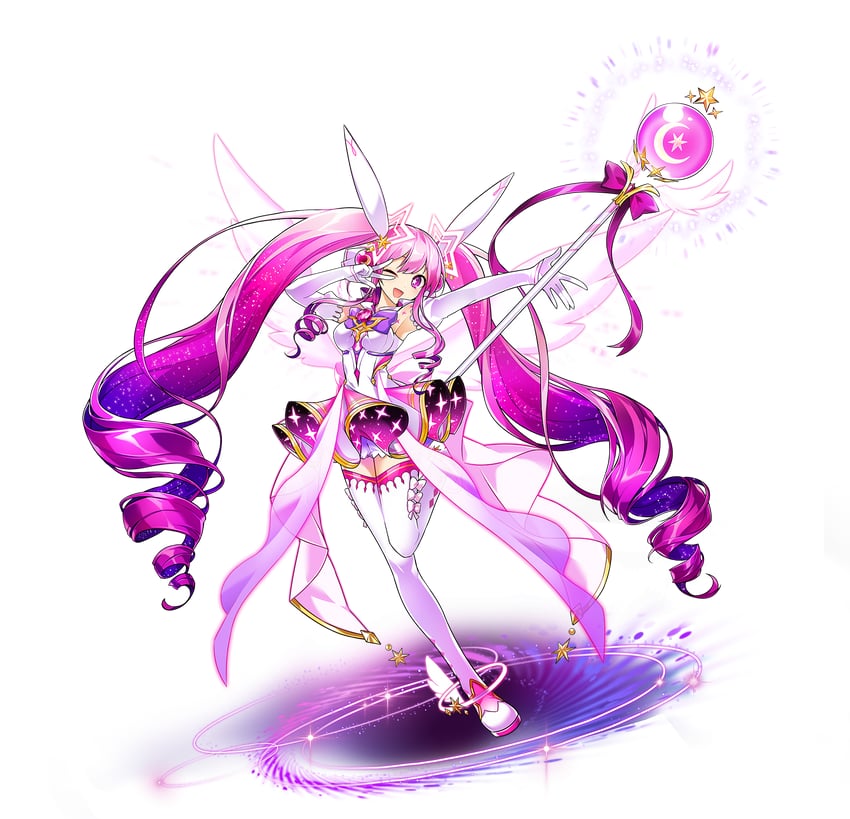 aisha landar and metamorphy (elsword) drawn by hwansang