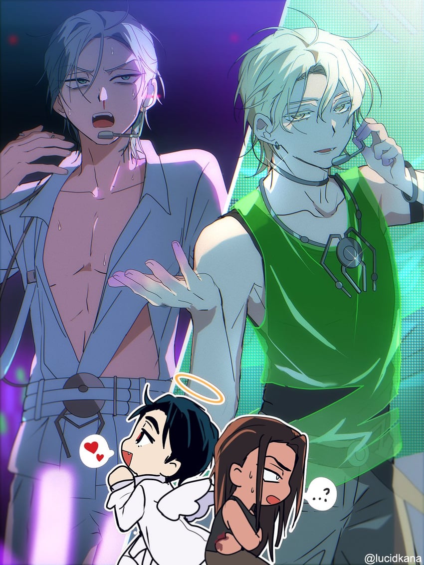 till, ivan, luka, and hyuna (alien stage) drawn by lucidkana