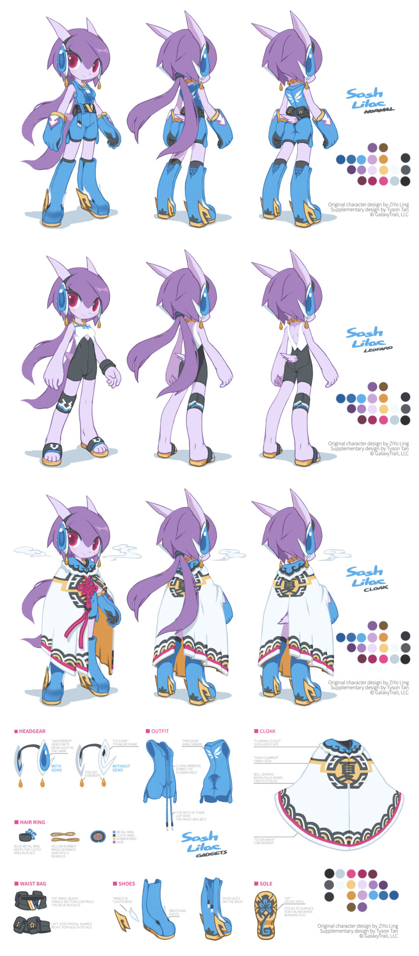 sash lilac (freedom planet and 1 more) drawn by tyson_tan