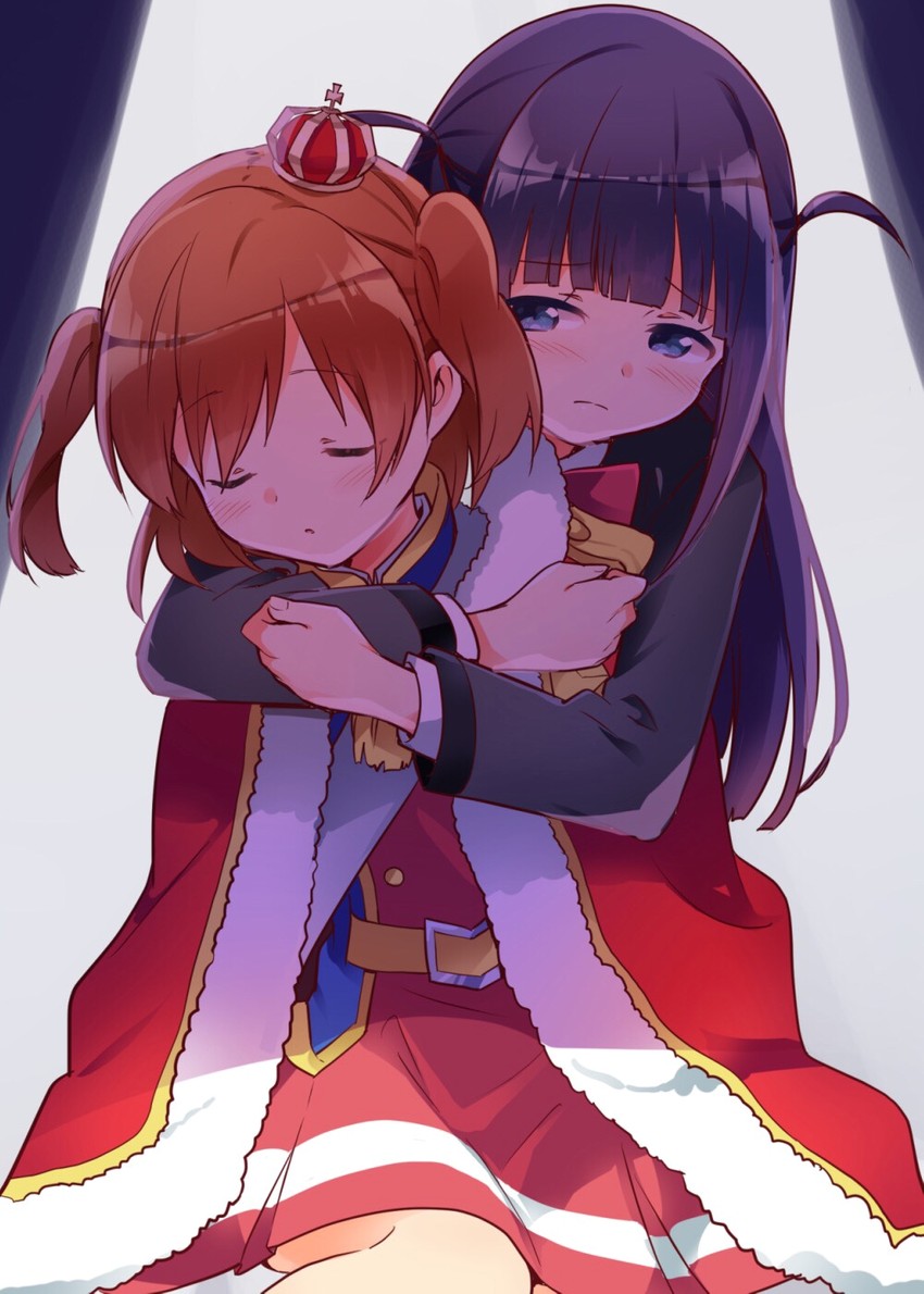 aijou karen and tsuyuzaki mahiru (shoujo kageki revue starlight) drawn by tachi_(gutsutoma)