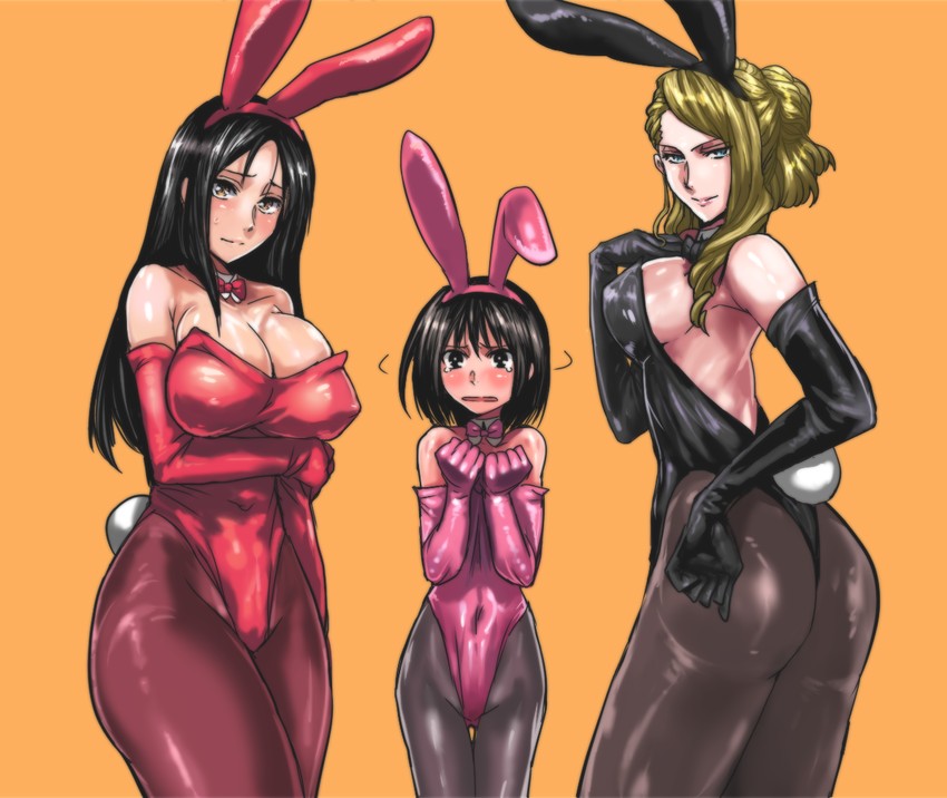 nancy lee, dragon yukano, and yamoto koki (ninja slayer) drawn by warainaku