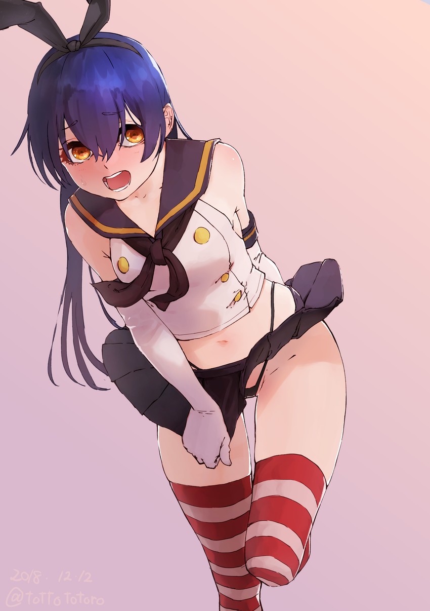shimakaze and sonoda umi (kantai collection and 2 more) drawn by ghode_(basashi)