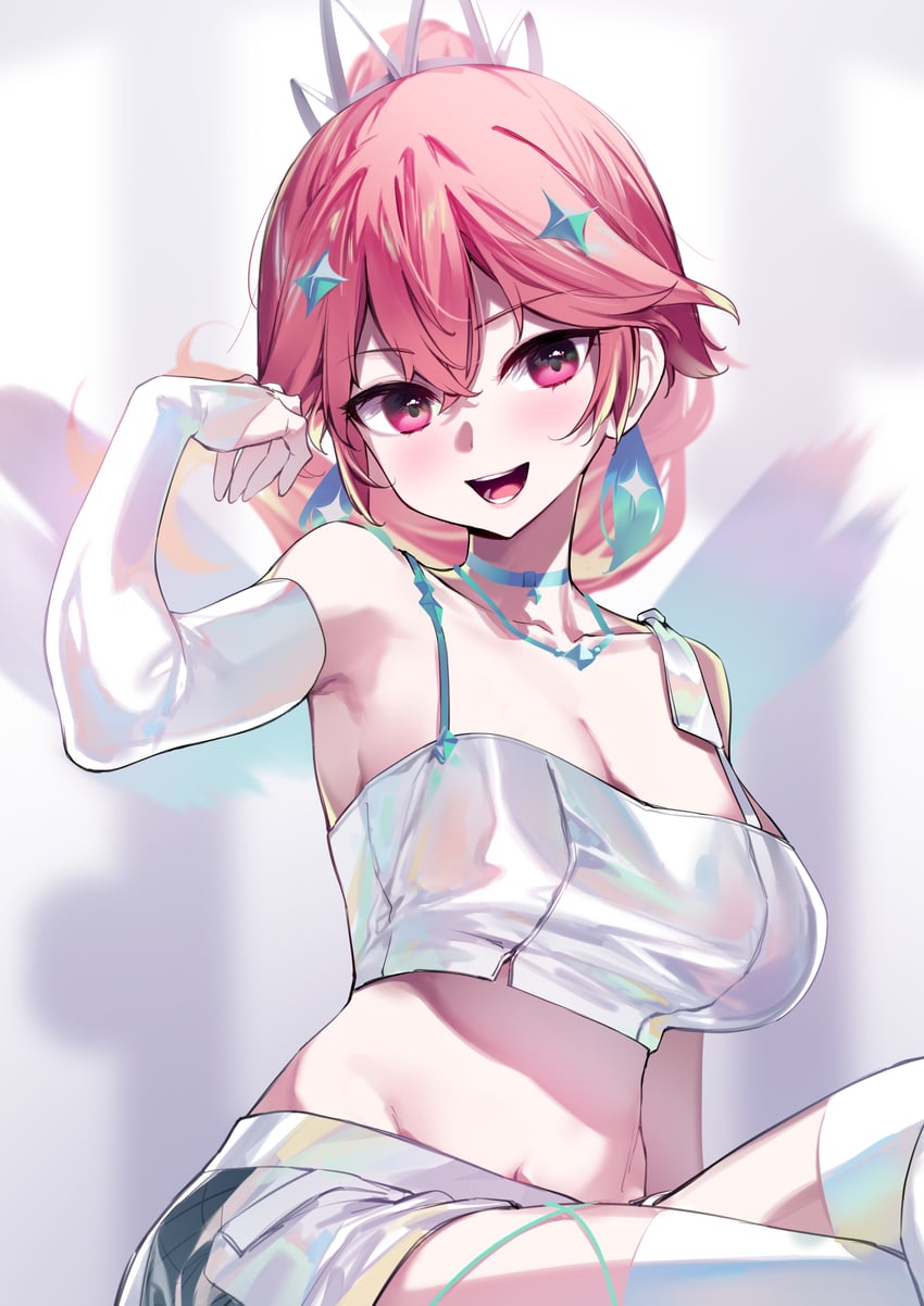 takanashi kiara (hololive and 2 more) drawn by yaguo