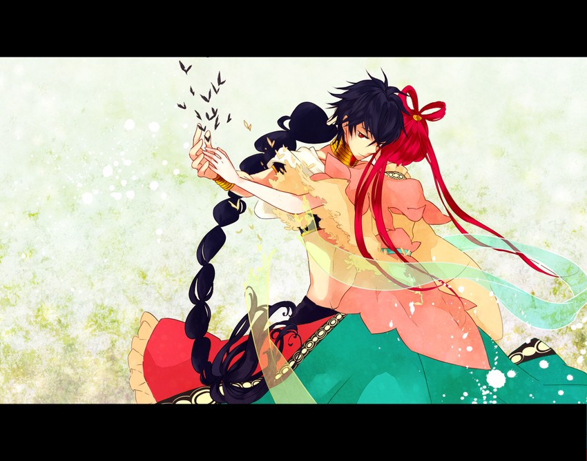 judal and ren kougyoku (magi the labyrinth of magic) drawn by deco_(anemone888)