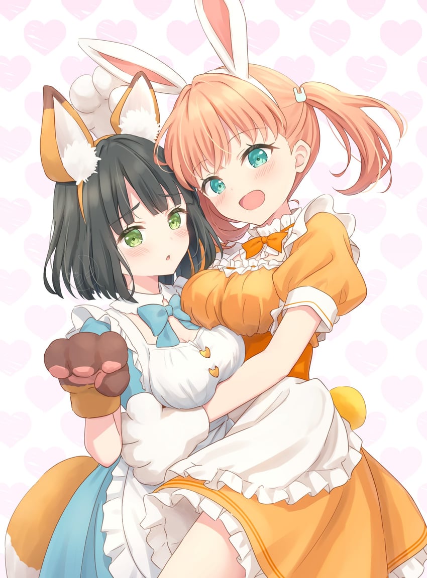 hinoshita kaho and momose ginko (love live! and 1 more) drawn by hanazora_satsuki