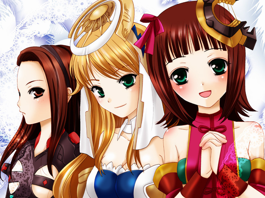 hoshii miki, amami haruka, minase iori, jakuri, chroche latel pastalie, and 1 more (idolmaster and 3 more) drawn by inumori_sayaka