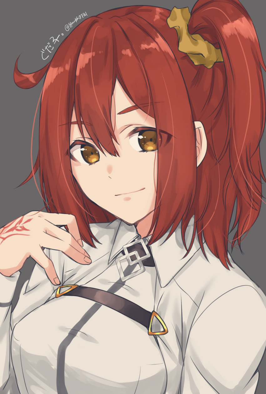 fujimaru ritsuka (fate and 1 more) drawn by yupinaccho