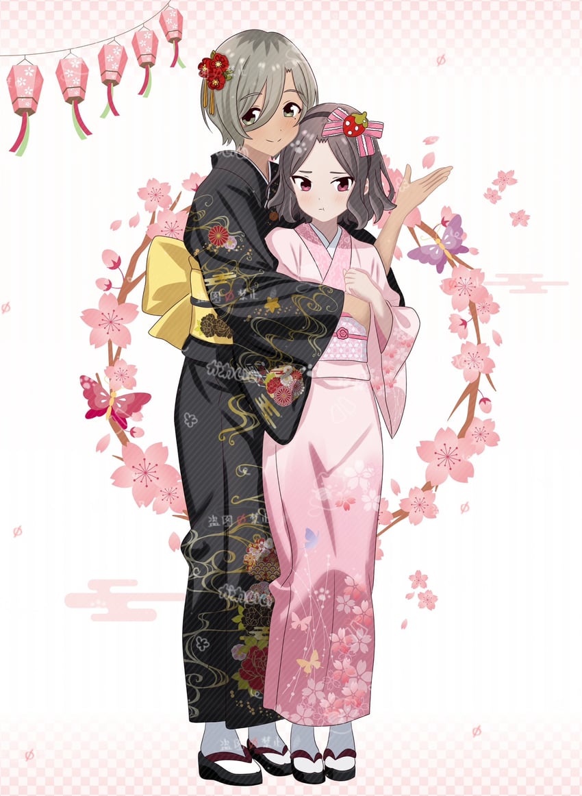ebizuka tomo and rupa (girls band cry) drawn by yimigo